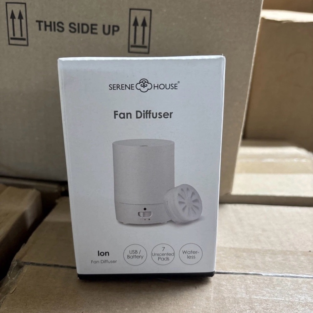 Serene House Ion Fan Diffuser - White
